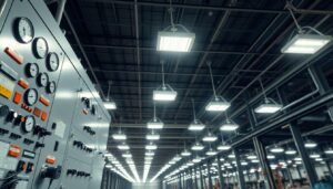 fator de potência iluminação industrial