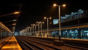 iluminação ferroviária