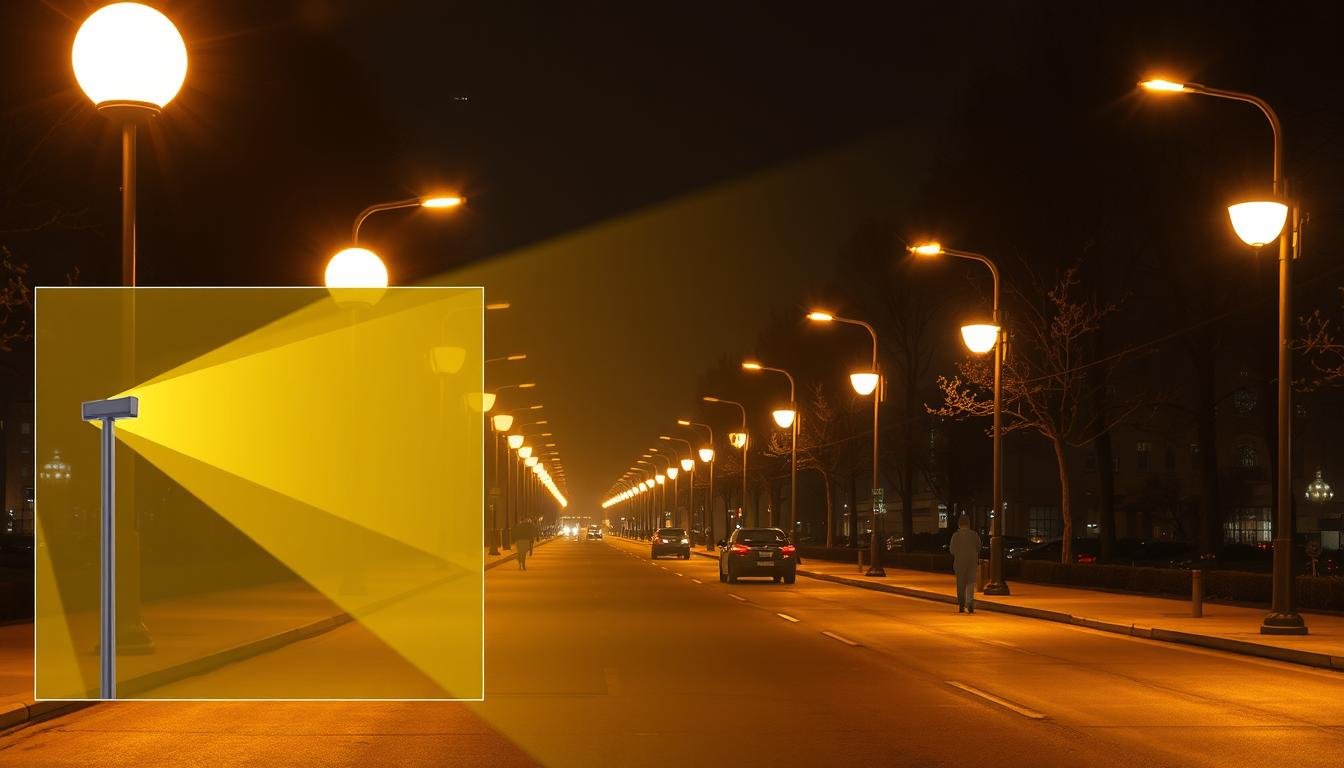 fotometria em iluminação viária